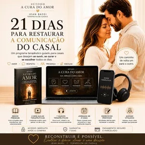Capa do Método A Cura do Amor — 21 dias para restaurar a comunicação do casal